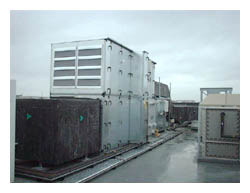 KSL supplied and installed new roof top VAV air conditioning. VAV boxes and associated ductwork to a building in Cambridge, call our London offices 0203 008 5441.